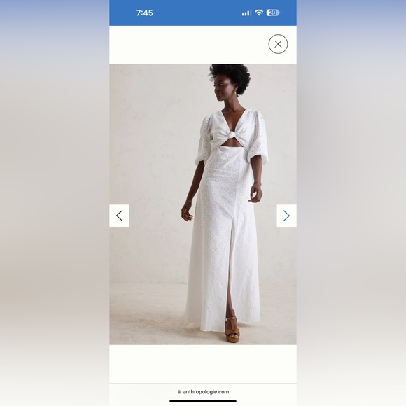 Hutch Eyelet Maci Dress - Picture 3 of 15